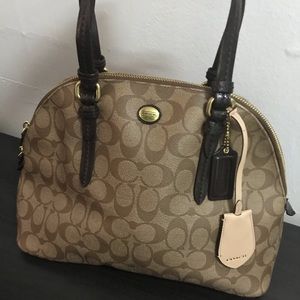 ❌SOLD❌Coach Signature Satchel Handbag